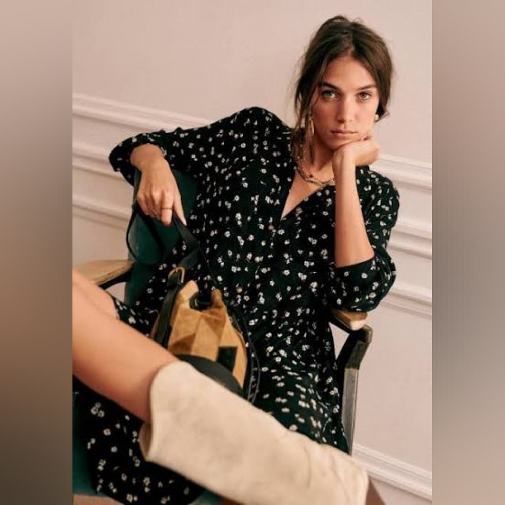 Sezane Leana Dress Size 36/US 4